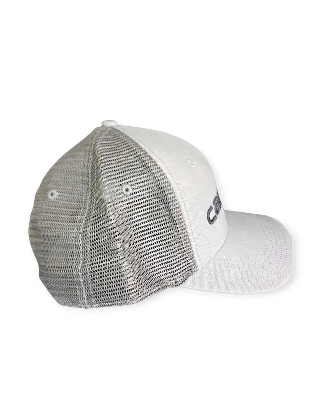 Carhartt 101195 Canvas Mesh-Back Trucker Hat Cap Asphalt Black NWT